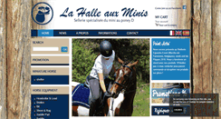 Desktop Screenshot of lahalleauxminis.fr